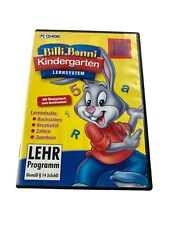 Billi Banni Kindergarten LERNSYSTEM PC CD Buchstaben Kreativität Zahlen Zuordnen