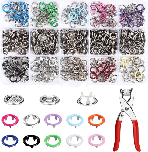 Druckknopf set jersey - set,
