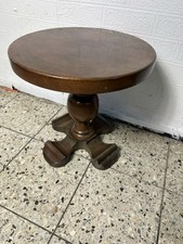 Antik VINTAGE:  Tisch Nachttisch Beistelltisch  Rund Holztisch Holztisch Rund