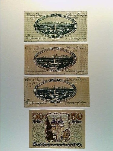 Notgeld stadt schwanenstadt - notgeld,