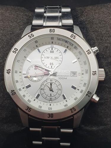 Seiko chronograph 100m - chronograph,