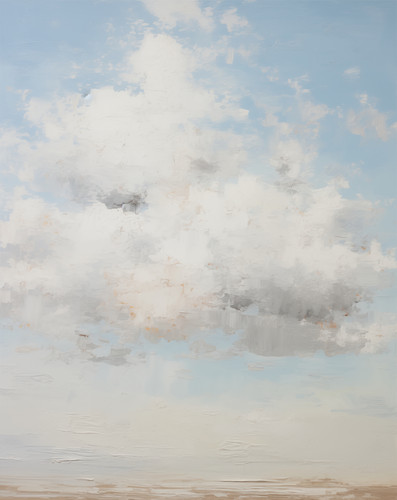 Minimale himmel wolke - minimale,