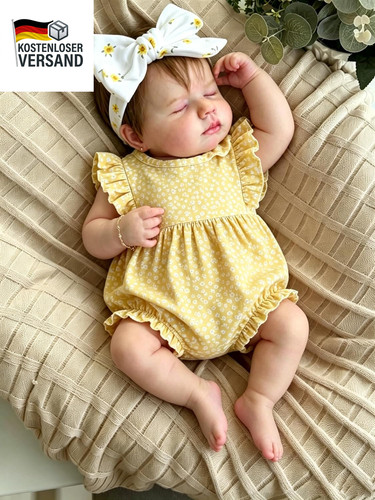Reborn baby puppe - baby, vollsilikon
