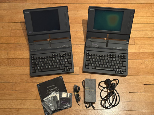 Set vintage laptop - set,