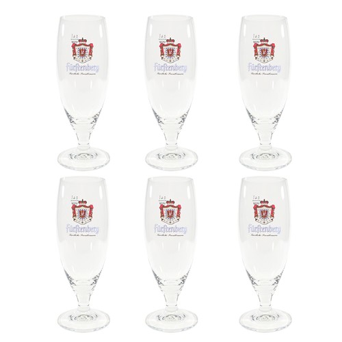 Fürstenberg bierglas tulpe - 6x,