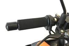 2x Motorrad Griffe, Komfort Griff, Anti-Vibration, Griffgummi, Moosgummi