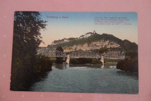 Dornburg saale - ak, dornburg/saale