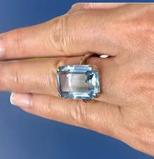 Exklusive Aquamarin Ring