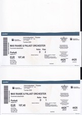 Eintrittskarten Max Raabe
