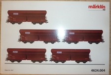 Märklin H0 4624.004 - Wagen-Set „RAG“, 5 x Fad 167 gealtert in OVP