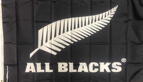 Fahne all blacks - fahne, neuseeland