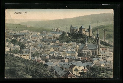 Mylau ansichtskarte - i., v.,