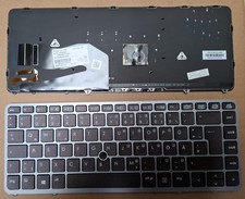 Tastatur HP EliteBook 740 745 750 840 850 G1 G2 Beleuchtung backlit Keyboard DE