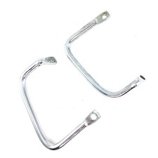 2 AUFBOCKGRIFF L & R HALTE GRIFFE CHROM HANDGRIFFE ZNEN RETRO ROLLER MOTORROLLER