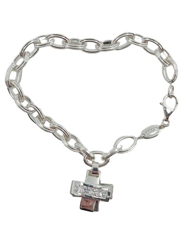 Fossil armband silber zirkonia - fossil,