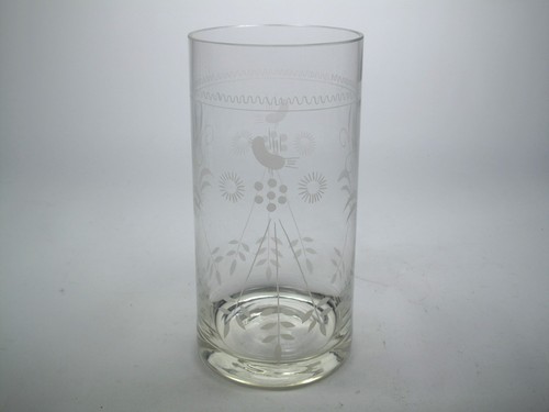 Glas vase graviert - glas, gravur