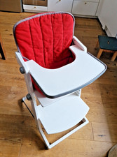 Geuther mitwachsender Hochstuhl Tamino Metallfuß  herausnehmbarer Bügel weiß TOP