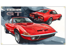 Opel GT Racing Banner 150 cm