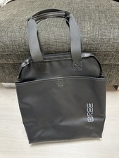 BREE Schwarze Tasche LKW-Plane  Crossbody DIN A4