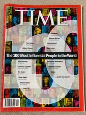 Time-Magazine 30. April 2012: The 100 most Influential People in the world, 