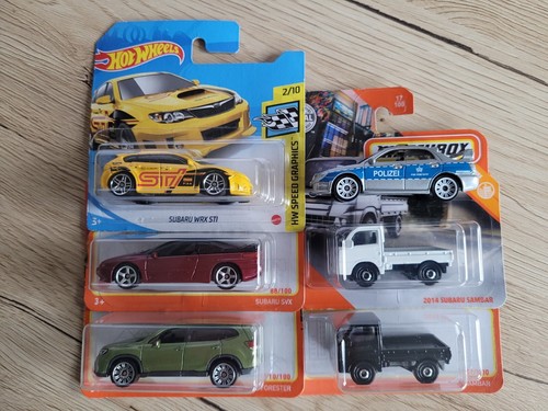 Modellautoset subaru japan - ",