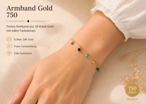 Luxuriöse feine 18k - ,