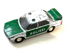 Matchbox 1986 BMW 5er E28 Polizei Speed Kings aus Sammlung