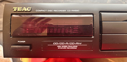Teac rw890e recorder - teac, cd-rw890e