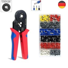 1200 Aderendhülsen Von 0.5-10mm² Isoliert Unisoliert Twin Einzeln Oder Sortiment