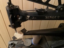 singer nähmaschine Leder Schuster Schuhmacher Freiarm Industrie