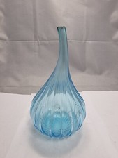 schöne Murano Salviati Vase Drops  Renzo Stellon h:22 cm