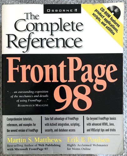 Frontpage the complete - frontpage,