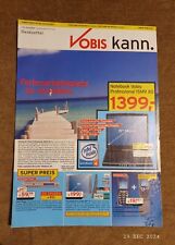 alte Werbung  aus der PC-Bereich "VOBIS" 2003,  Werbeprospekt, Sammler Rarität 5