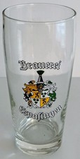 altes Bierglas Brauerei Bodmann Espasingen, sehr guter Zustand