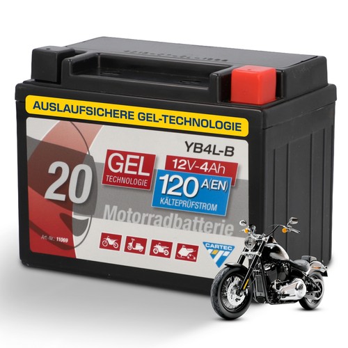 Motorradbatterie 12v cartec - 12v,