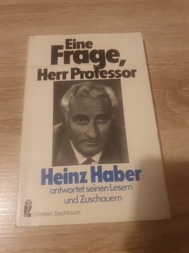 Heinz haber eine frage herr - haber, frage,