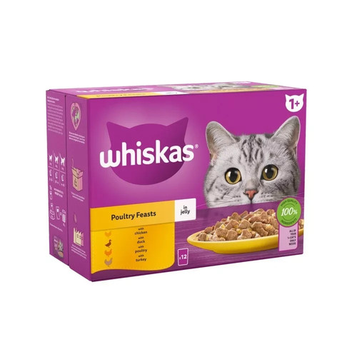 Whiskas geflügelfeste - 1+,