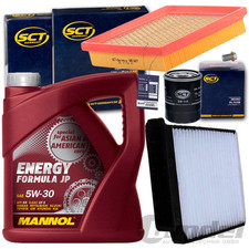 FILTERSET SATZ+MANNOL 5W30 ÖL passend für NISSAN MICRA III 3 K12 48-65PS 1.0-1.4