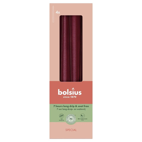 Spitzkerzen esstisch bolsius - spitzkerzen,