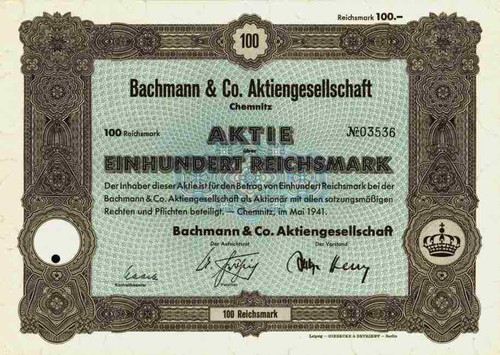 Bachmann ag 1941 - bachmann,