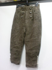 graue 7/8 Trachten Lederhose
