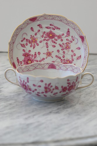 Meissen suppentasse mit - meissen:,
