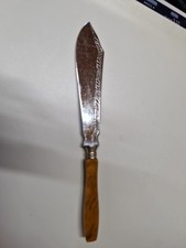 Tortenmesser Mit Heber, 26 cm Lang, Eine SEITE DER SCHNEIDE ZISELIERT