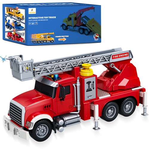 Feuerwehrauto mit - feuerwehrauto,
