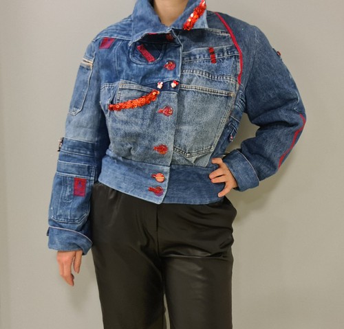 Closed mickey mouse jeansjacke - mickey,