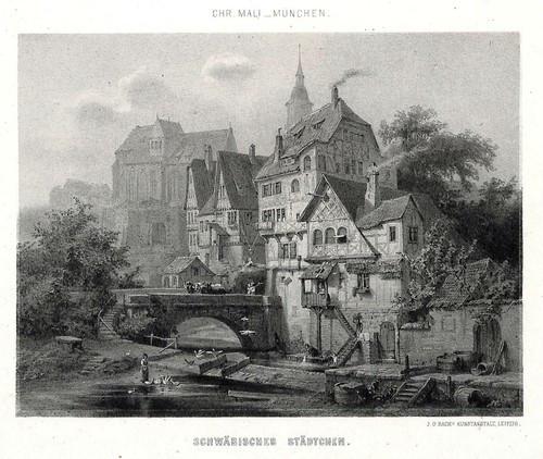 Schwaben städtchen - schwaben,