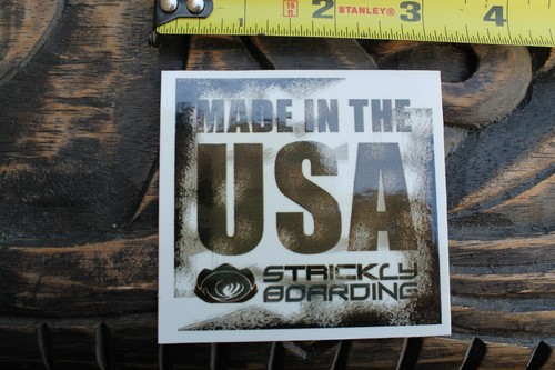 Strickly boarding made usa - boarding, in