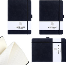 A6 Notizbuch Set mit Gummizug