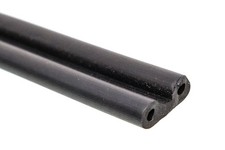 Gummikeder für Armaturenträger, Keder für IWL Berliner Roller, Wiesel (31cm)