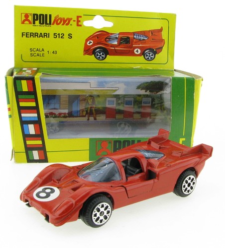 Politoys ferrari 512 - e, s